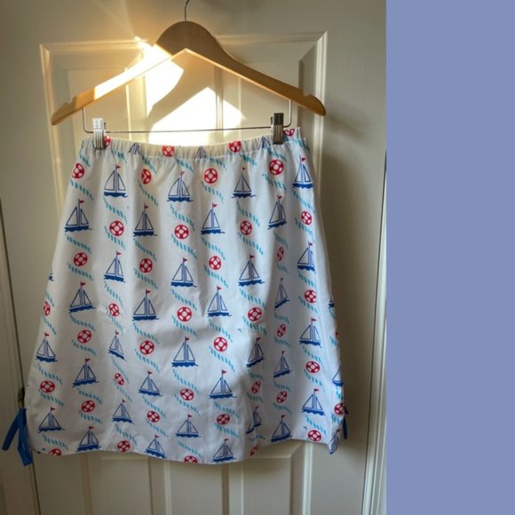 Vintage Handmade Nautical Skort - Picture 2 of 9